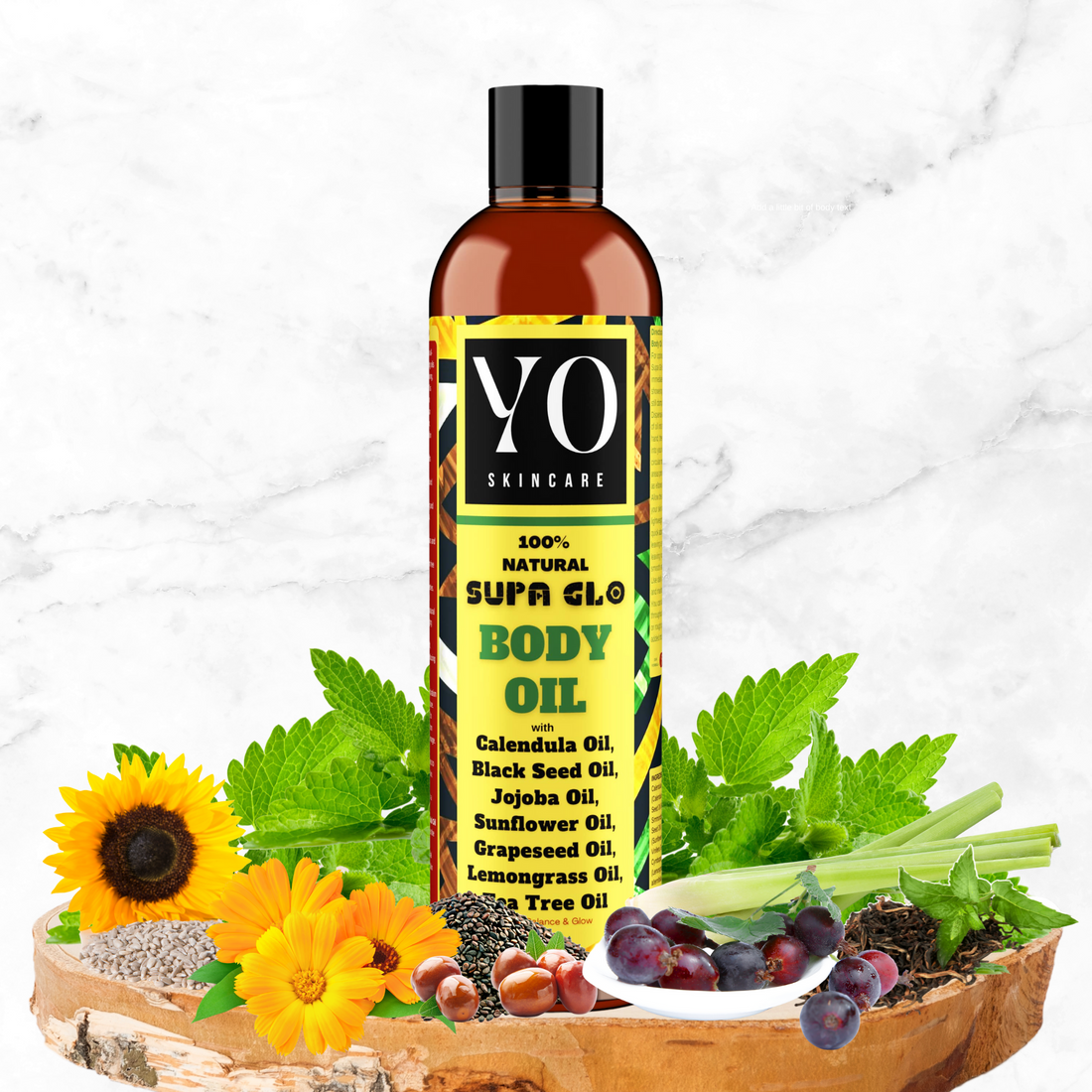 SUPA GLO Body Oil, 8oz