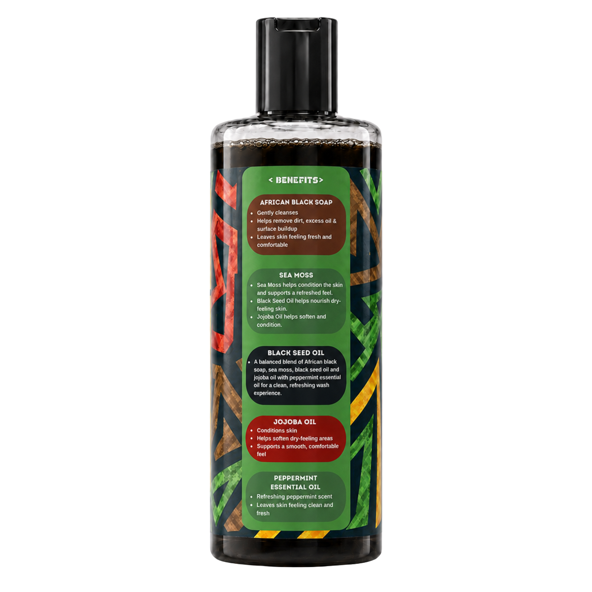 YO SKINCARE Peppermint African Black Soap benefits and product features
