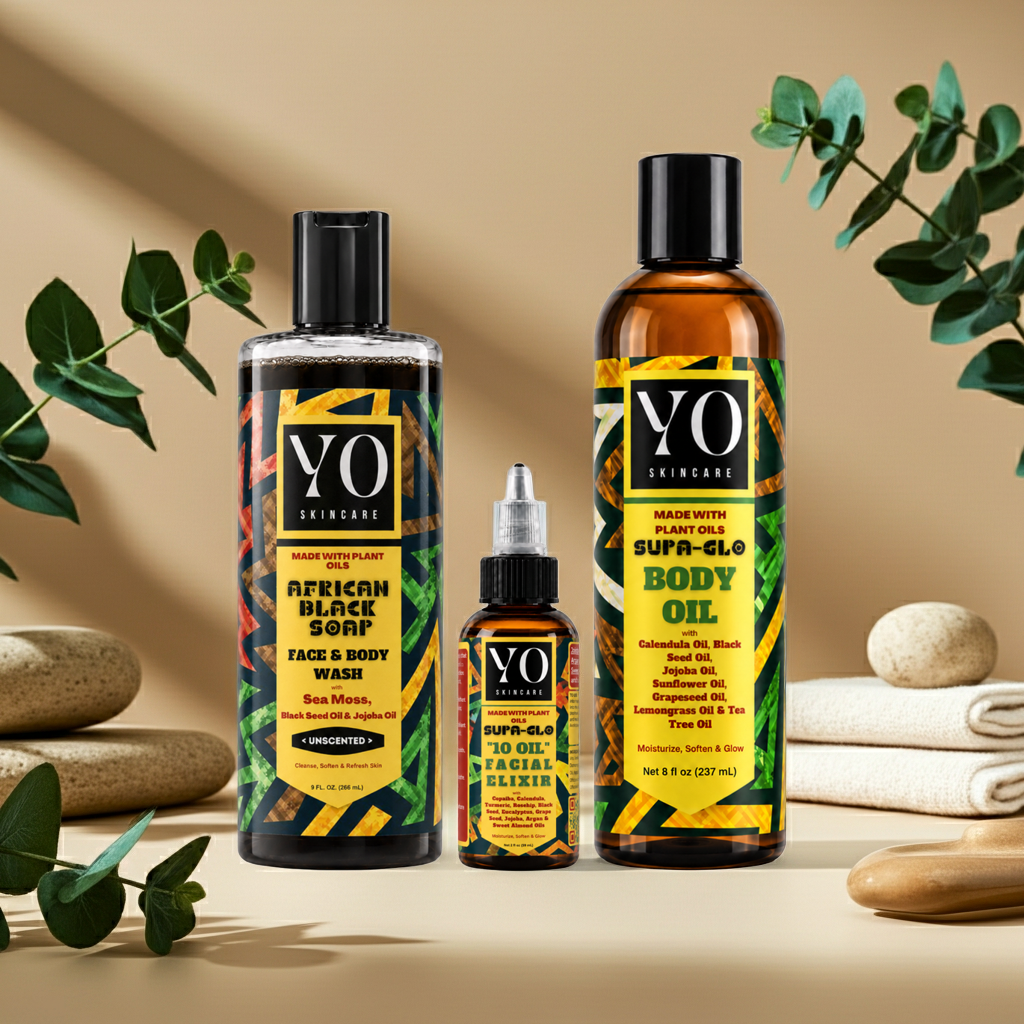 YO SKINCARE SUPA GLO Complete Routine Set