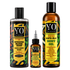 YO SKINCARE Unscented African Black Soap, SUPA GLO Facial Elixir and Body Oil complete routine set
