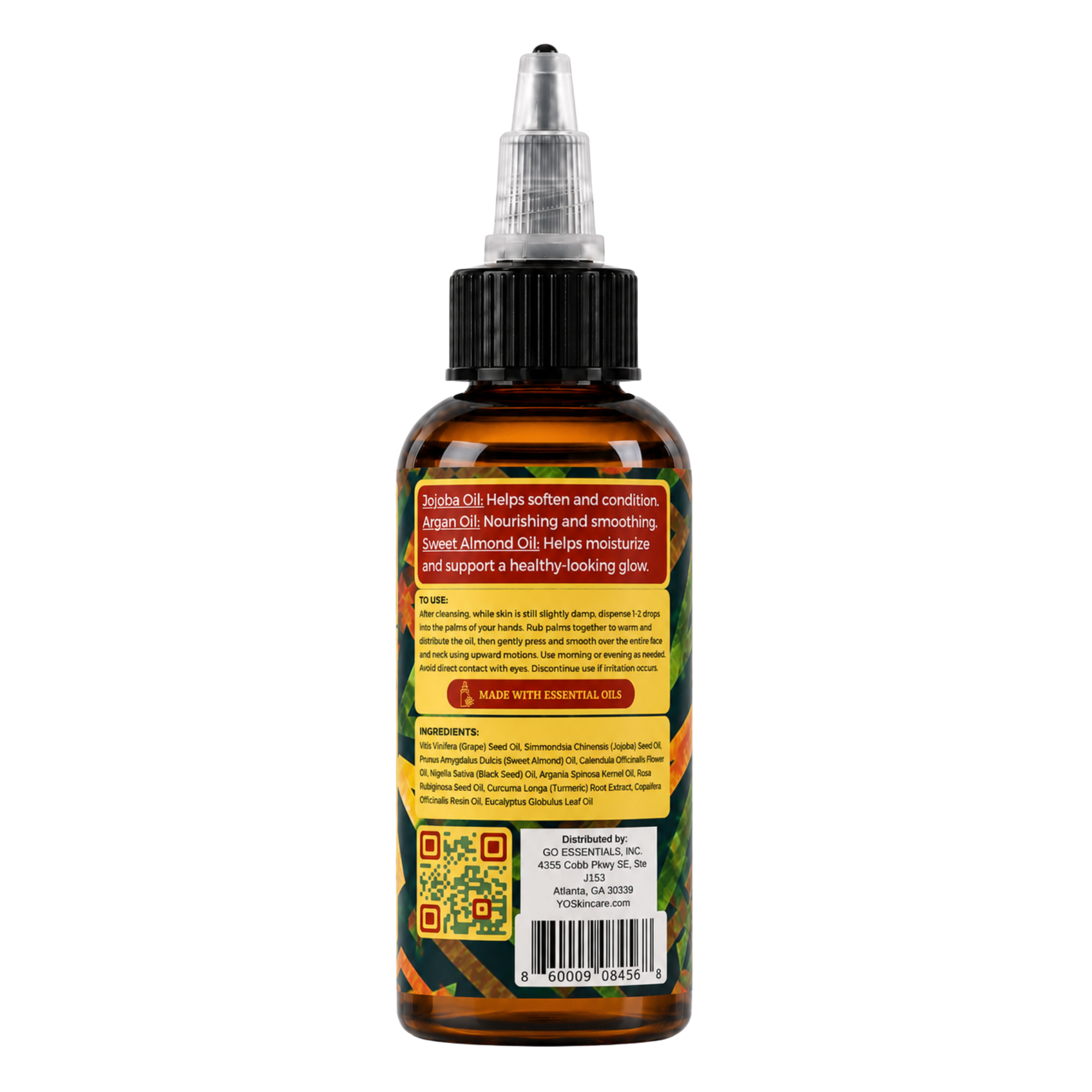 YO SKINCARE SUPA GLO 10 Oil Facial Elixir, 2 fl oz
