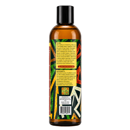 YO SKINCARE SUPA GLO Body Oil ingredients side