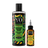 YO SKINCARE Peppermint African Black Soap and SUPA GLO Facial Elixir Face Kit
