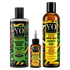 YO SKINCARE Complete Routine with Peppermint African Black Soap, Facial Elixir and Body Oil