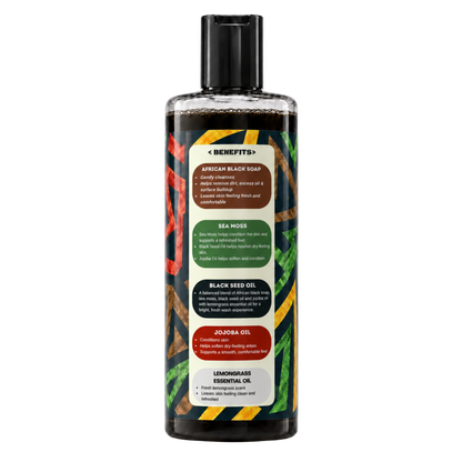 YO SKINCARE Lemongrass African Black Soap benefits side