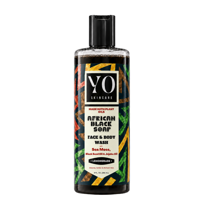 YO SKINCARE African Black Soap Lemongrass