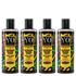 YO SKINCARE Unscented African Black Soap — 4 x 9 fl oz
